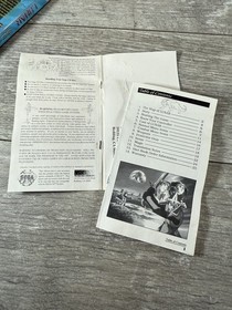 Lunar: The Silver Star (Sega CD, 1993) Complete CIB W/ Foam (Water Damage)