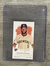2024 Topps Allen & Ginter Jackson Chourio Mini Design Variation Rookie RC #RD-13