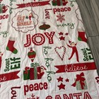 ELF ON THE SHELF Christmas Holiday Cotton Reversible Duvet Cover Blanket Twin
