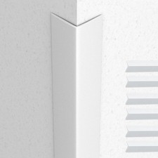 Wall Corner Protector 1 x 60 White Self Adhesive Pack of 6 Proflex Textured inch