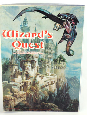 Wizard's Quest by Avalon Hill (1980) Treasure Hunt Board Game