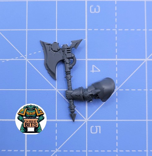 Warhammer 40K Chaos Space Marines Terminators Power Axe - Picture 1 of 2