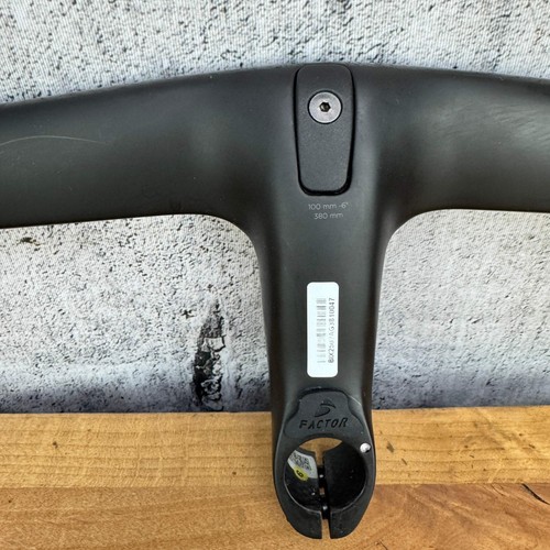 Black Inc Aero Barstem AB02 Carbon 38cm x 100mm Carbon Integrierter Lenker - Bild 12 von 13