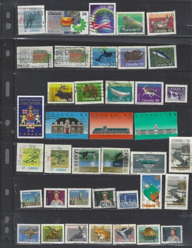 Canada 1868-1993 Used Collection 830 different stamps $541 - Picture 16 of 20