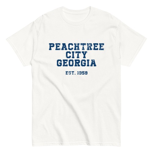 PEACHTREE CITY ga georgia home state city town pride retro present gift dad mom - Picture 6 of 6