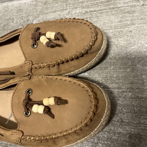 UGG 7-8 Womens Callen Loafer Driving Shoes Suede Brown Slip On 1014317 - Picture 2 of 11