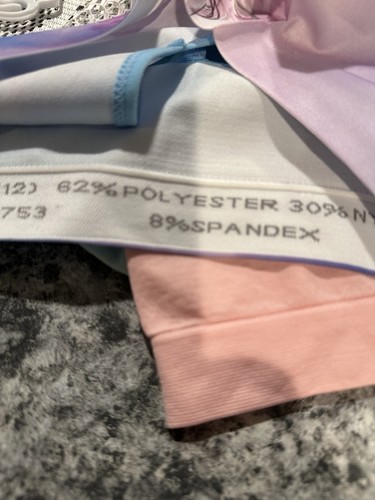 Sweet'n Sassy- Girls Seamless Bra Multicolored Four Pack- Size 10/12 - Picture 9 of 14
