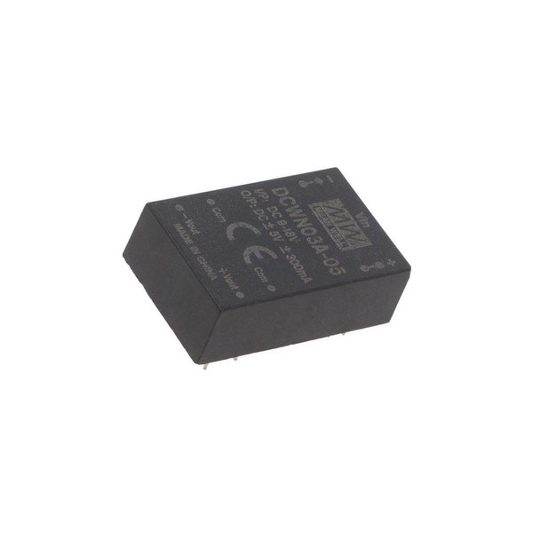 DCWN03A-05 Wandler: Dc/Dc 3W Ueing: 9-18V Uausg: 5VDC Uausg2: -5VDC DIP24 Mean W-image