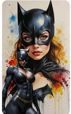 4x6  Color Photo Print Women Famous Fan Art ai Fantasy superhero cosplay Cw22