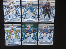 6x 2024 Rookies & Stars NFL - Justin Herbert & Joe Alt + more - LA Chargers