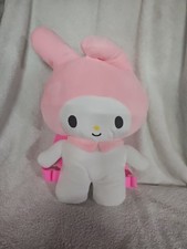 Hello Kittie My Melody Plush Sanrio Backpack Stuffed Toy Doll New with Tags NWT