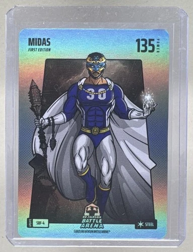 Midas 2025 Bo Jackson Battle Arena Update #SBF-4 Silver Battlefoil