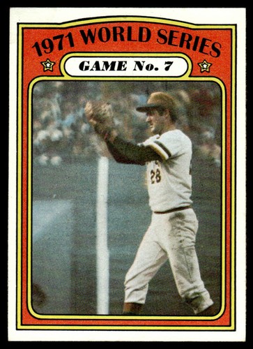 1972 Topps Baseball #229 - 1971 World Series Game 7 - NM - SET BREAK