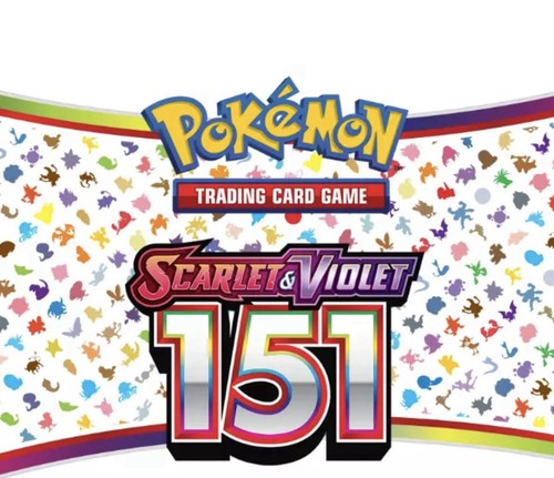 Pokemon TCG S&V 151 alle Common + Uncommon + Holo Rare Bundle Set (153 Karten)