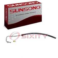 Sunsong Gear To Cooler Power Steering Return Line Hose for 2000-2003 Dodge zp