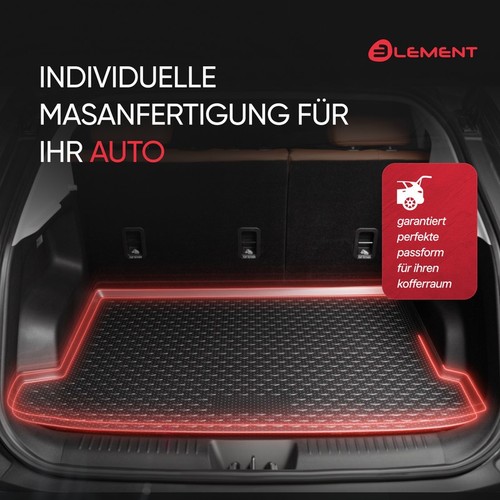 ELEMENT Kofferraummatte für SSANGYONG Rexton, 2006->, SUV 5 Türen, 1 tlg. - Bild 3 von 9