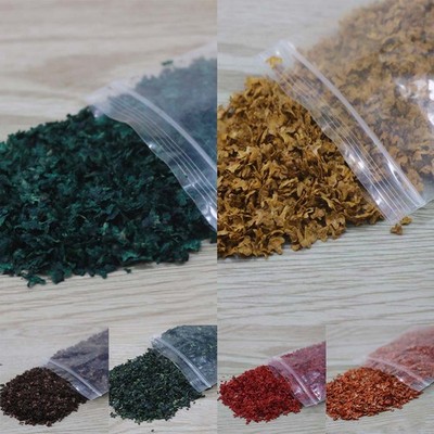 Modell Blätter Modellszene Blätter 0.5-2mm Frühling Grün Modell Hintergrund