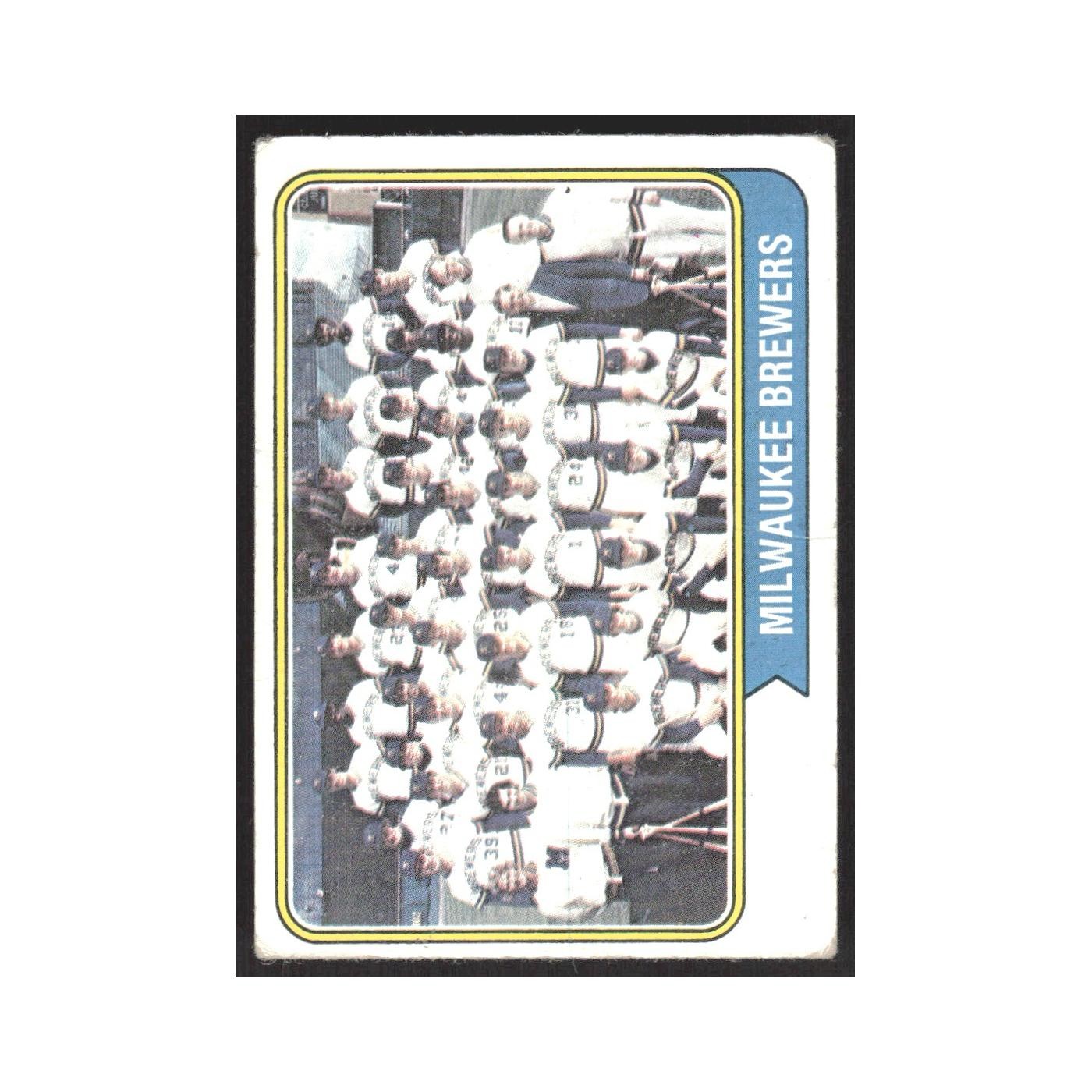 1974 Topps Milwaukee Brewers Brewers #314