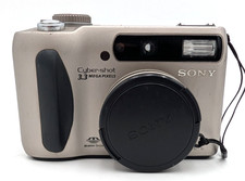 Sony Cyber-shot DSC-S75 3.3MP Digital Camera - Silver, No Battery, Untested