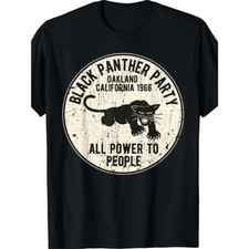 1966 Oakland, California Black Panther Party T-Shirt
