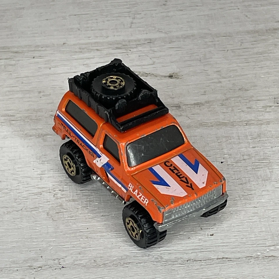 Vintage Matchbox 4x4 Chevy Blazer 1984 Mega-Blasters RARE - GC - Image 3 of 4