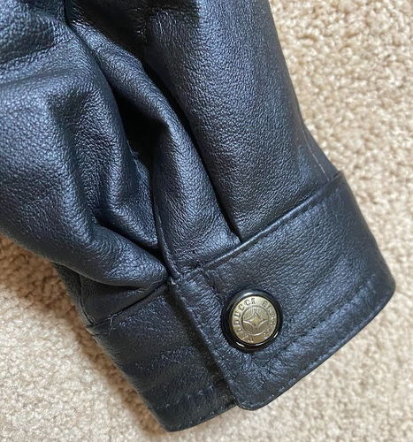 Sergio Vadducci Herren XXL Echtleder Trenchcoat Gürtel Schwarz Jacke Kapuze - Bild 12 von 15