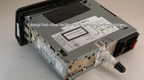 Autoradio, Fiat Multipla MY CD/SB03 Blaupunkt 7645318316 mit Code #016 - Bild 7 von 7