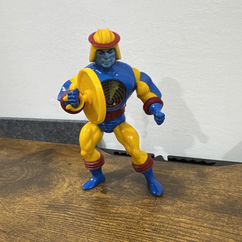 Vtg MOTU Heman Cyclone Sy-Klone Complete Masters Of The Universe 1984 Shield - Picture 1 of 3