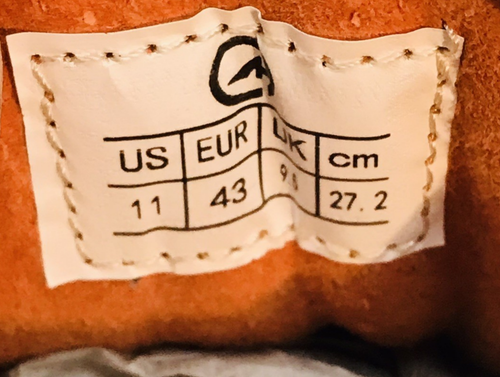 Original TMA Time Eyes Schuhe Damen 11 blau Leder Stumble Stuff Groovy Glides - Bild 9 von 13