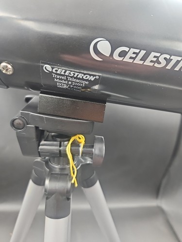 Celestron Travel Scope 70 Refractor Telescope #21035 with Tripod and Manual - Picture 2 of 8