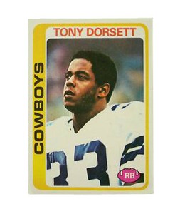 1980 Topps #53 Tony Hill Dallas Cowboys Fútbol Tarjeta
