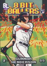 2023 Topps Big League 8-Bit Ballers #8B-9 Gunnar Henderson Baltimore Orioles