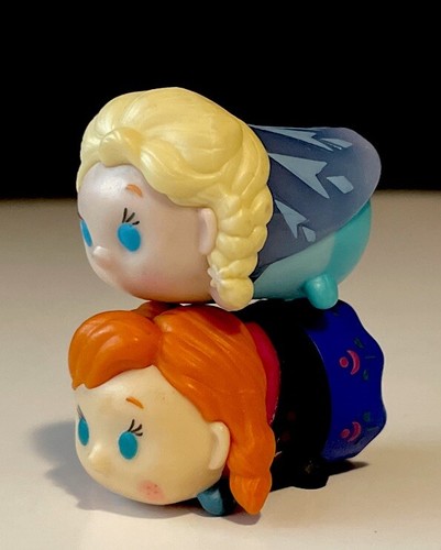 DISNEY TSUM TSUM *FROZEN* ELSA & ANNA MEDIUM FIGURES - Picture 7 of 7