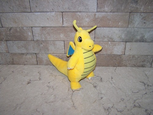 Peluche Pokemon Peluche Mostro Tascabile Dragonite 9” Ali Giallo Blu - Foto 1 di 6