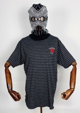 DGK Skateboards t-shirt Tee Rose Custom Knit black IN S Dirty Ghetto Kids