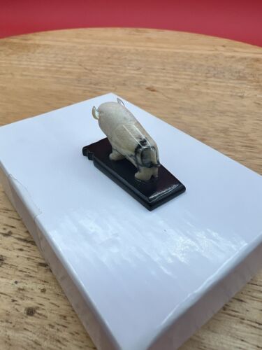 Todd Westika Picasso Marmor Zuni Bison/Büffel Fetisch, ca. 1993 - Bild 2 von 5