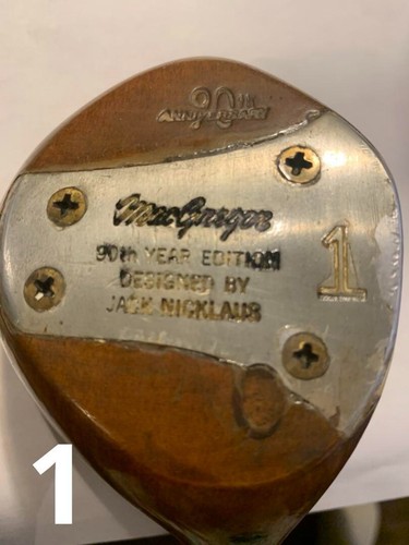 MacGregor Turney Classic 90th Anniversary Driver,Wood Set 3pcs 1w,3w,4w - Picture 6 of 20