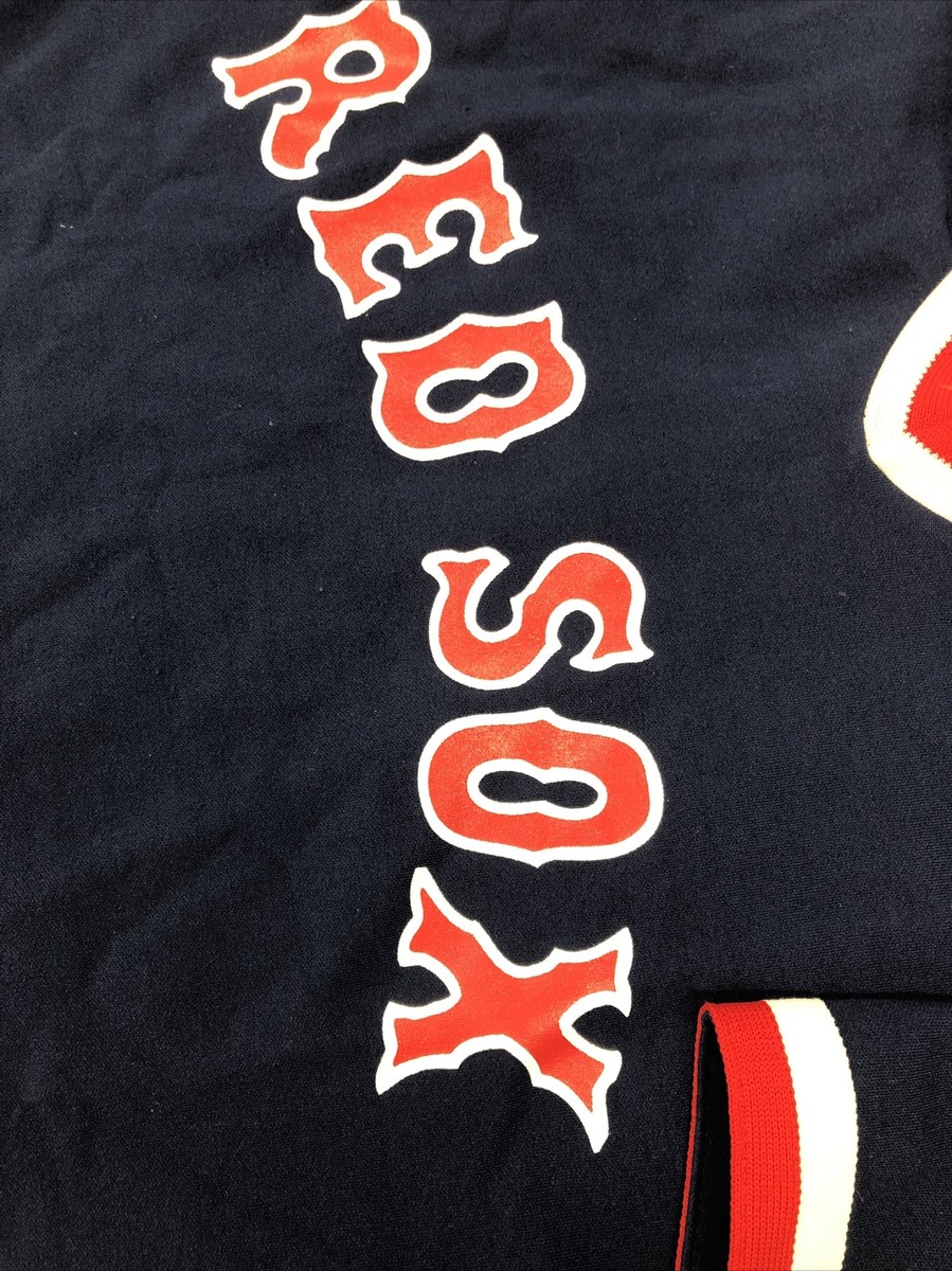 BOSTON RED SOX VINTAGE 90s RUSSELL ATHLETIC RED ALTERNATE MLB BASEBALL  JERSEY 3XL