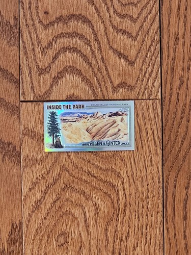 2022 Topps Allen und Ginter Chrom Mini #ITP25 Death Valley Nationalpark - Bild 2 von 6