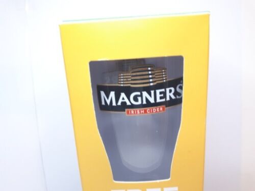 Magners Irish Cider Pint Glas mit Box Man Cave Hausbar Markenglaswaren - LNC - Bild 2 von 11