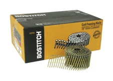 BOSTITCH C8P99DG Thickcoat Round Head 2-1/2-Inch by .099-Inch 15 Degree Coil