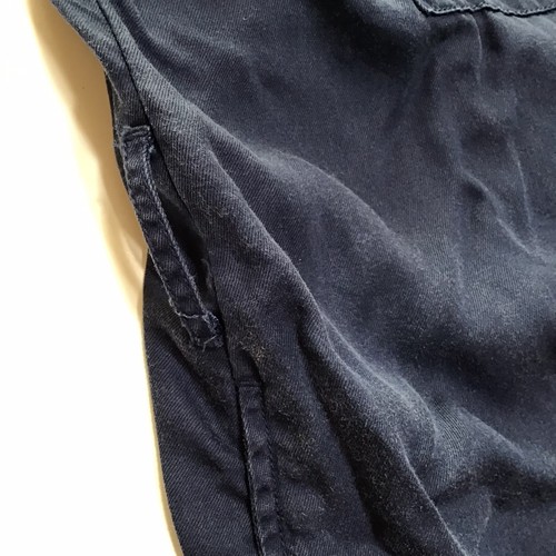 Time and Tru Shirt Dress Womens S (4-6) Blue Midi Button Down Casual Utility - Picture 16 of 23