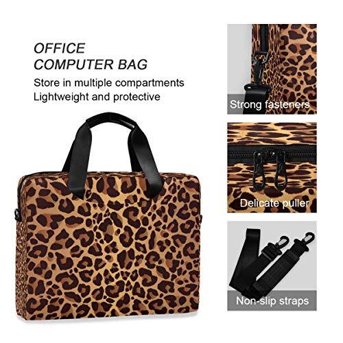 Vintage Sunflower Laptop Bag Floral Flower Laptops Sleeve Multicoloured Leopard - Bild 3 von 7