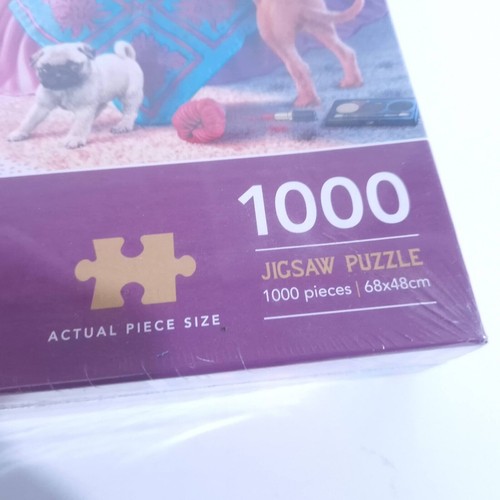 Corner Piece Puzzles Naughty Puppies Puzzle 1000 Teile - NEU & VERSIEGELT - Bild 3 von 4