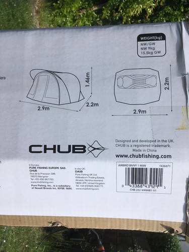CHUB, AIRBRID, BIVVY 1 MAN - Angelzelt - Bild 3 von 4
