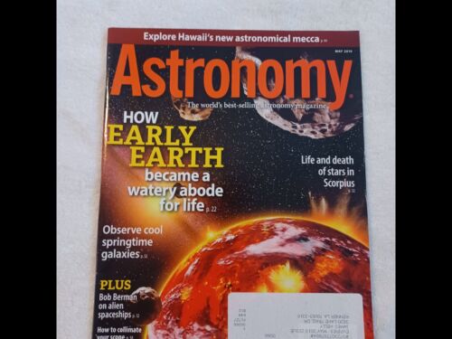 Astronomy Magazine Back Issue May 2019 How Early Earth Becomes Watery Abode Life