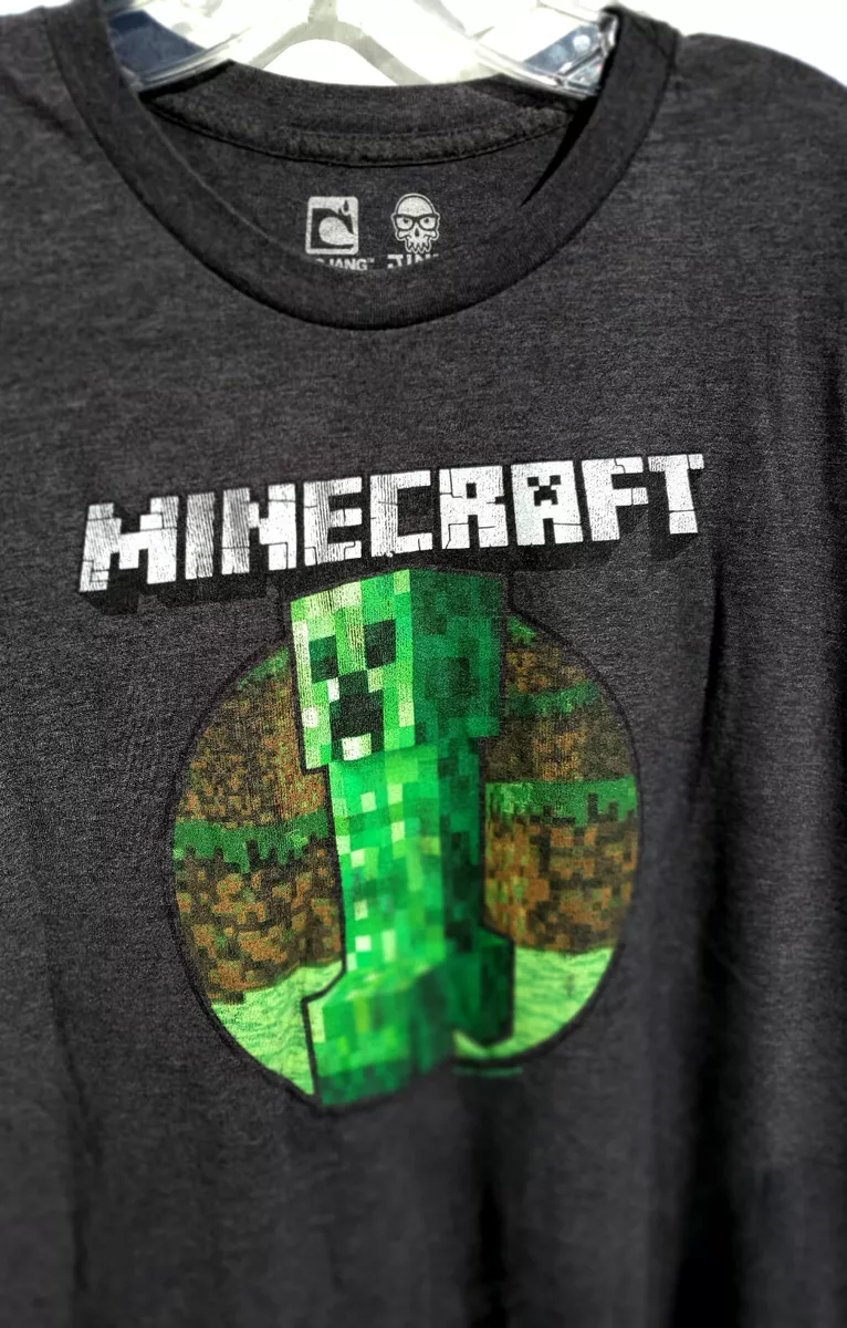 Minecraft Creeper Men's Graphic T-Shirt 