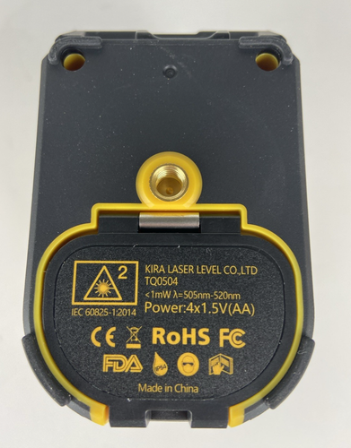 Asobris 360 Grad selbstnivellierende Laser Wasserwaage mit Stativ - grüne Kreuzlinie TQ0504 - Bild 3 von 10