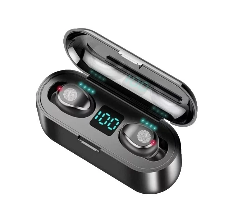 Lightning preto fones de ouvido