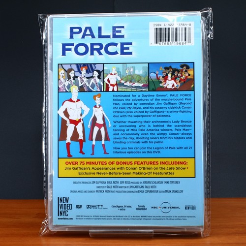 Pale Force Animated TV Show ● Conan O'Brien & Jim Gaffigan DVD ● Region 1 Import - Picture 2 of 2